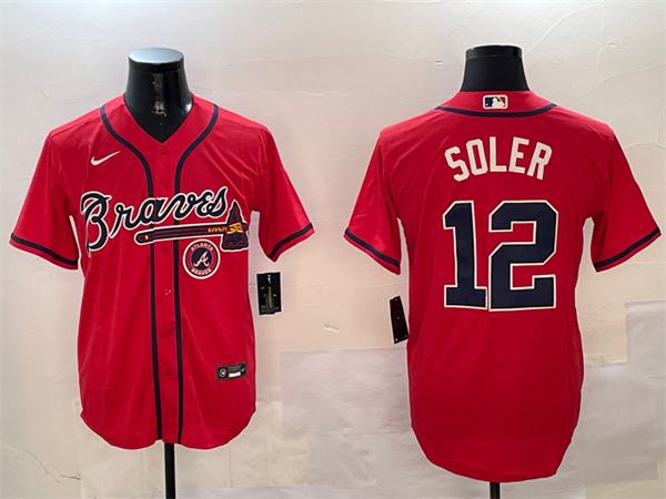 Atlanta Braves Majestic Jerseys-0335
