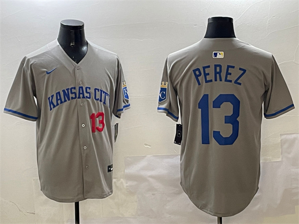 Kansas City Royals Majestic Jerseys-0124