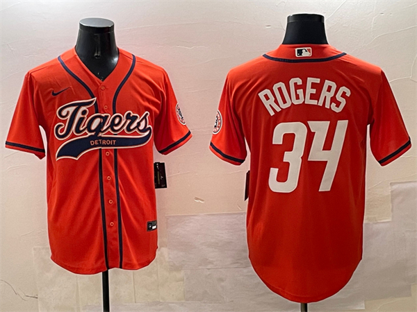 Detroit Tigers Majestic Jerseys-0455