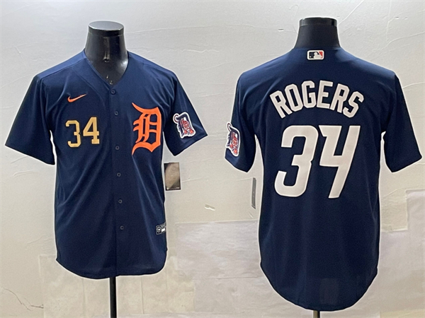 Detroit Tigers Majestic Jerseys-0477
