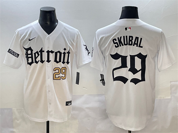 Detroit Tigers Majestic Jerseys-0576