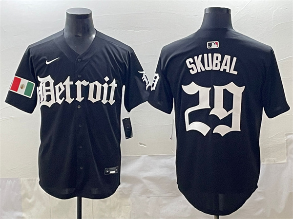 Detroit Tigers Majestic Jerseys-0814