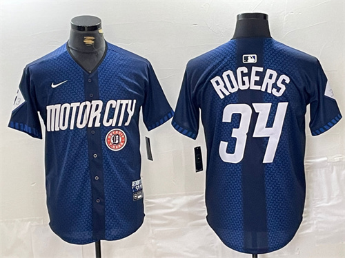 Detroit Tigers Majestic Jerseys-0095