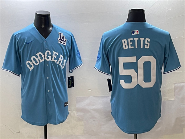 Los Angeles Dodgers Majestic Jerseys(2)-0031