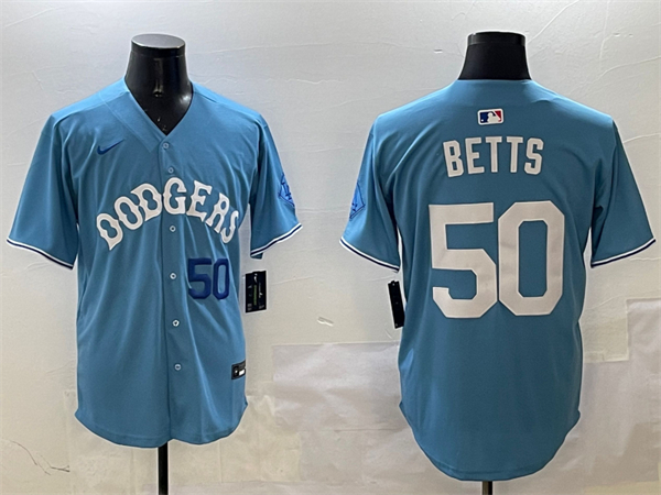 Los Angeles Dodgers Majestic Jerseys(2)-0033