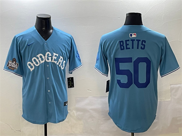 Los Angeles Dodgers Majestic Jerseys(2)-0039