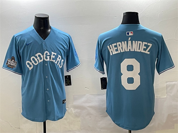 Los Angeles Dodgers Majestic Jerseys(2)-0075