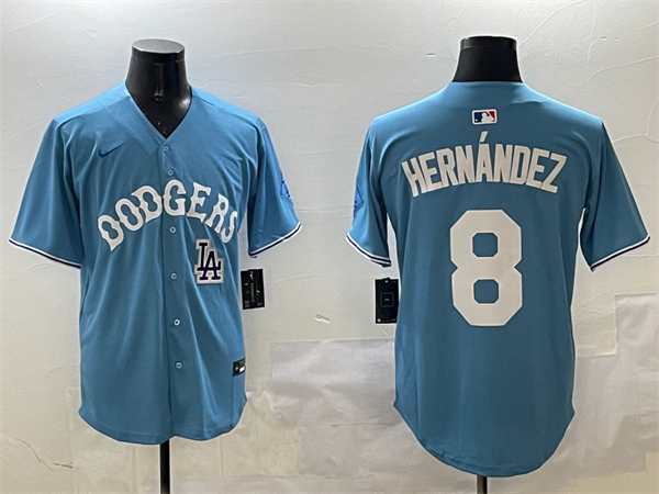 Los Angeles Dodgers Majestic Jerseys(2)-0084