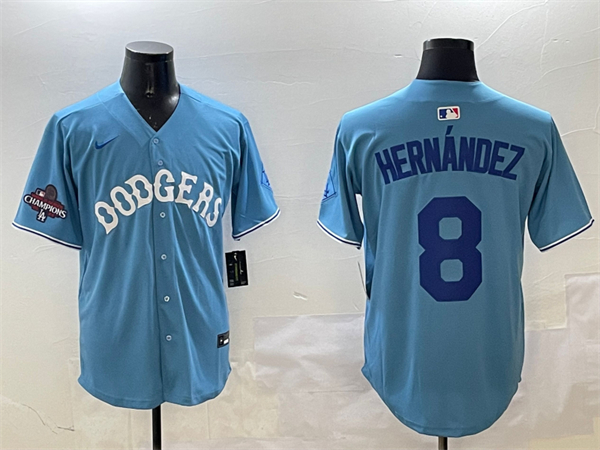 Los Angeles Dodgers Majestic Jerseys(2)-0087