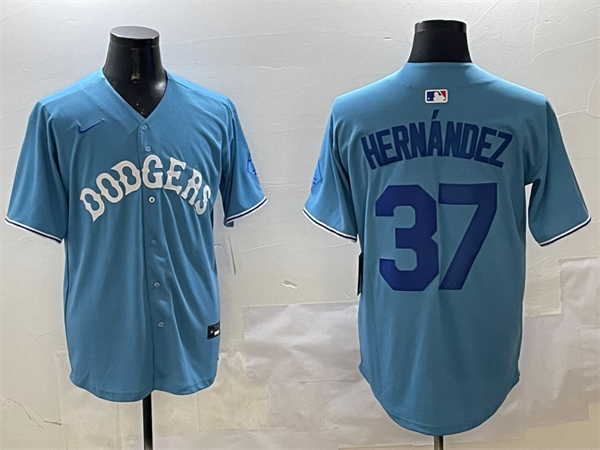 Los Angeles Dodgers Majestic Jerseys(2)-0138