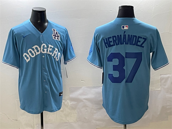 Los Angeles Dodgers Majestic Jerseys(2)-0143