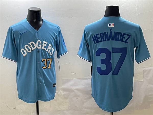 Los Angeles Dodgers Majestic Jerseys(2)-0146