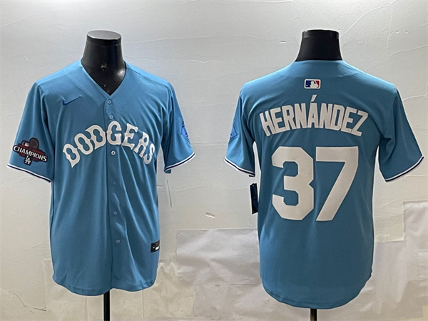 Los Angeles Dodgers Majestic Jerseys(2)-0152