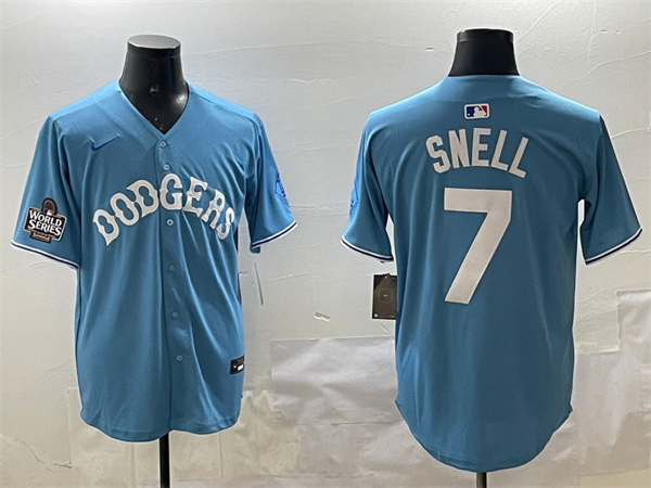 Los Angeles Dodgers Majestic Jerseys(2)-0164