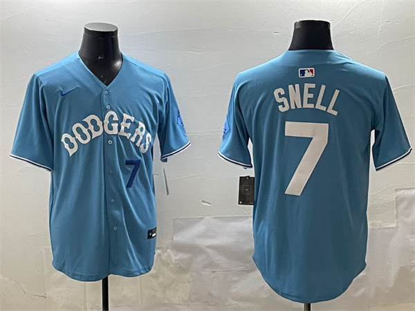 Los Angeles Dodgers Majestic Jerseys(2)-0169