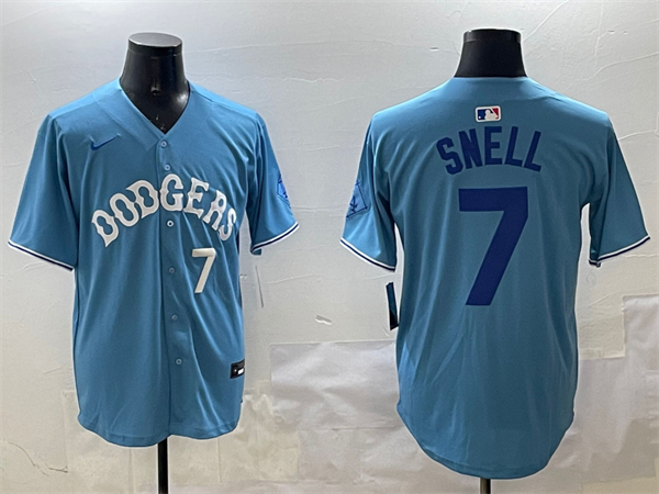 Los Angeles Dodgers Majestic Jerseys(2)-0181