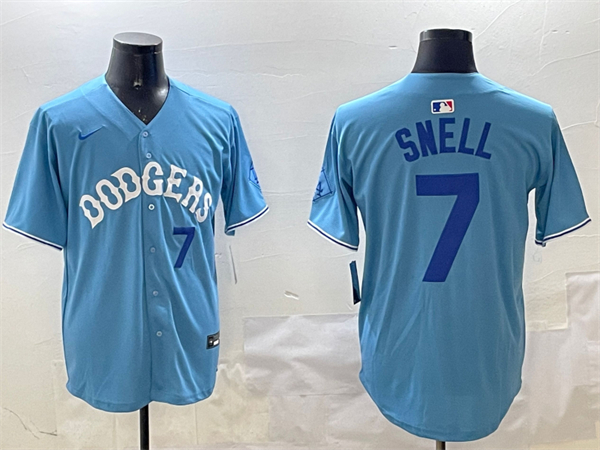 Los Angeles Dodgers Majestic Jerseys(2)-0184