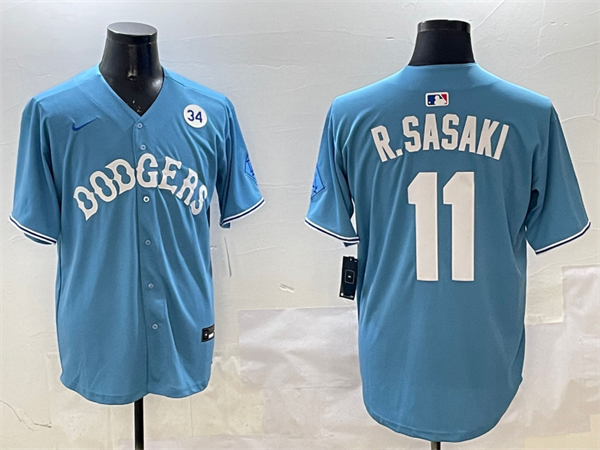 Los Angeles Dodgers Majestic Jerseys(2)-0190