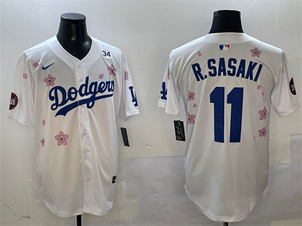 Los Angeles Dodgers Majestic Jerseys(2)-0341