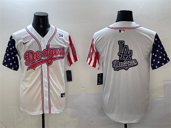 Los Angeles Dodgers Majestic Jerseys(2)-1283