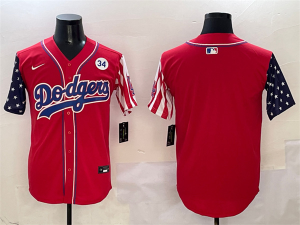Los Angeles Dodgers Majestic Jerseys(2)-1469