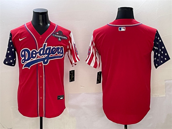 Los Angeles Dodgers Majestic Jerseys(2)-1471