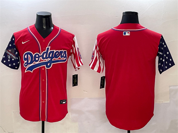 Los Angeles Dodgers Majestic Jerseys(2)-1473