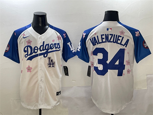 Los Angeles Dodgers Majestic Jerseys(2)-1983