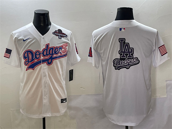 Los Angeles Dodgers Majestic Jerseys(3)-0078