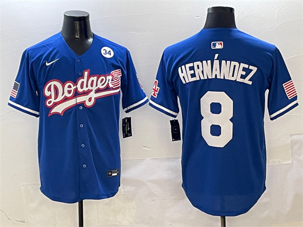 Los Angeles Dodgers Majestic Jerseys(3)-0344