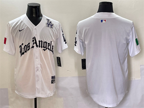Los Angeles Dodgers Majestic Jerseys(3)-0473