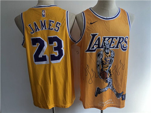 Los Angeles Lakers Game Jerseys-198