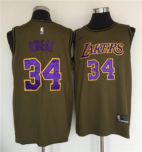 Los Angeles Lakers Game Jerseys-034