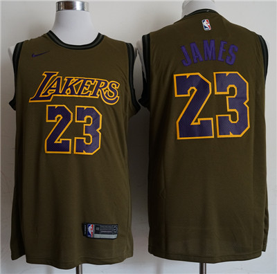 Los Angeles Lakers Game Jerseys-055