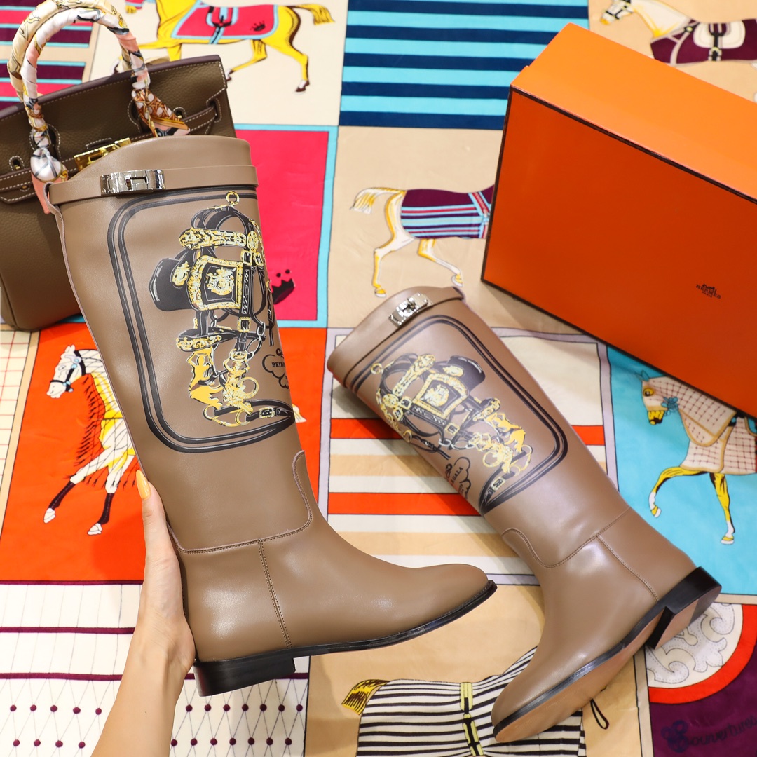 HERMES  Boots(AAA)-044