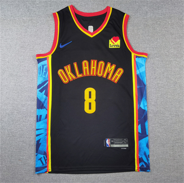 Oklahoma City Thunder Game Jerseys-0061