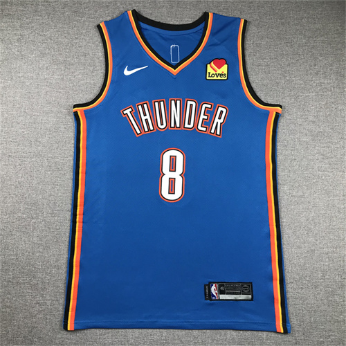 Oklahoma City Thunder Game Jerseys-0057