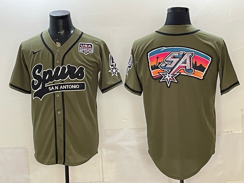 San Antonio Spurs Game Jerseys-0389