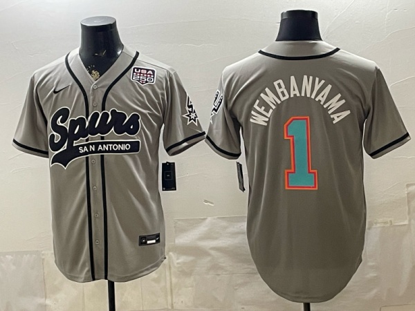 San Antonio Spurs Game Jerseys-0493