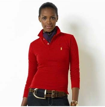 Polo T-shirt(Long)-W-020