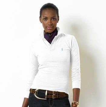 Polo T-shirt(Long)-W-014