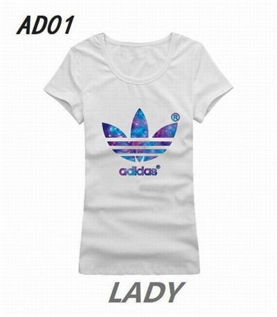 Adidas Round neck T-shirt-W-008