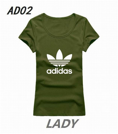 Adidas Round neck T-shirt-W-019