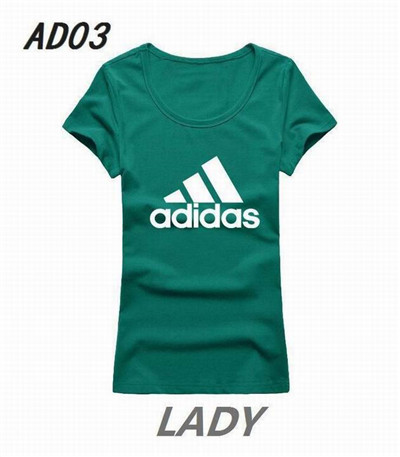 Adidas Round neck T-shirt-W-035