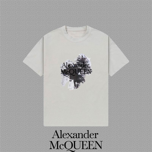 Alexander Mcqueen Round neck T-shirt-M-0011
