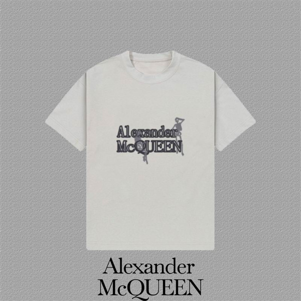 Alexander Mcqueen Round neck T-shirt-M-0014