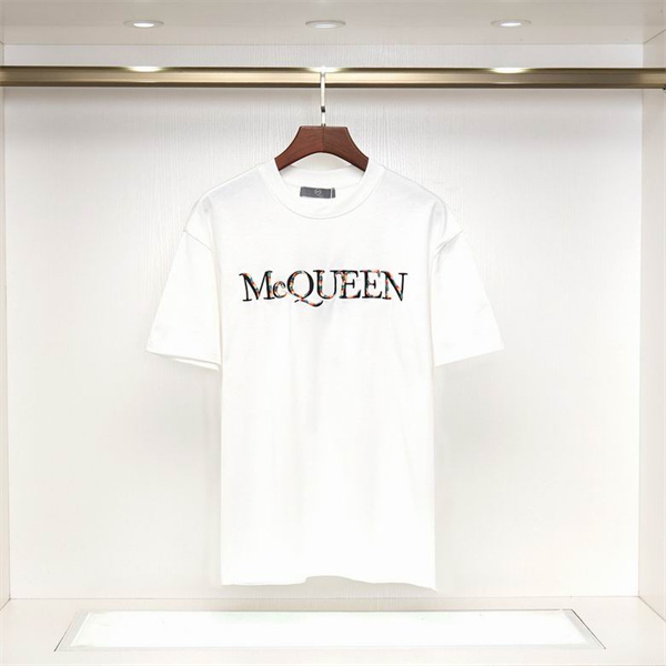 Alexander Mcqueen Round neck T-shirt-M-0002