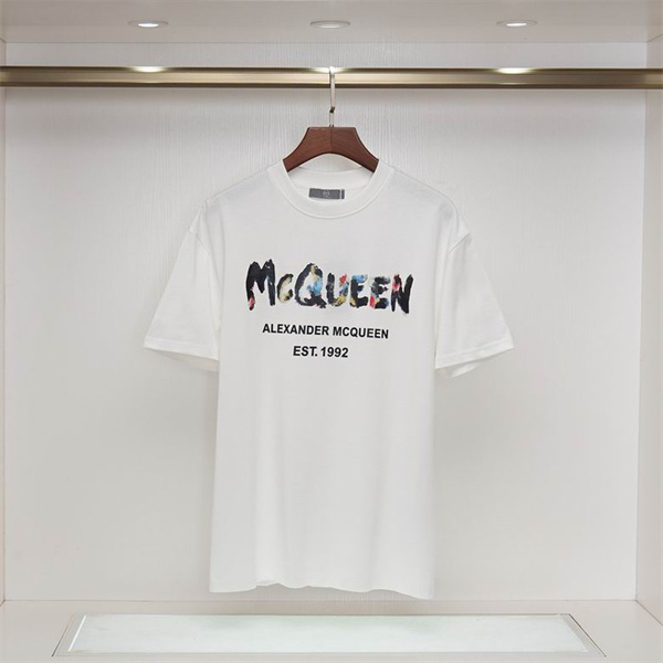 Alexander Mcqueen Round neck T-shirt-M-0007