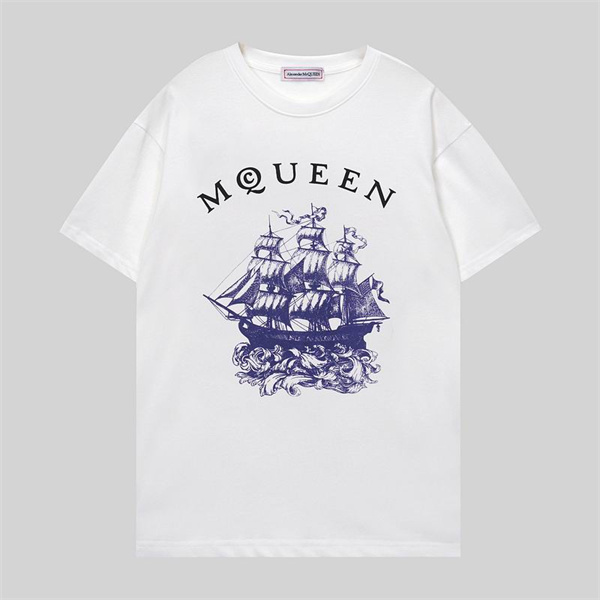 Alexander Mcqueen Round neck T-shirt-M-0024