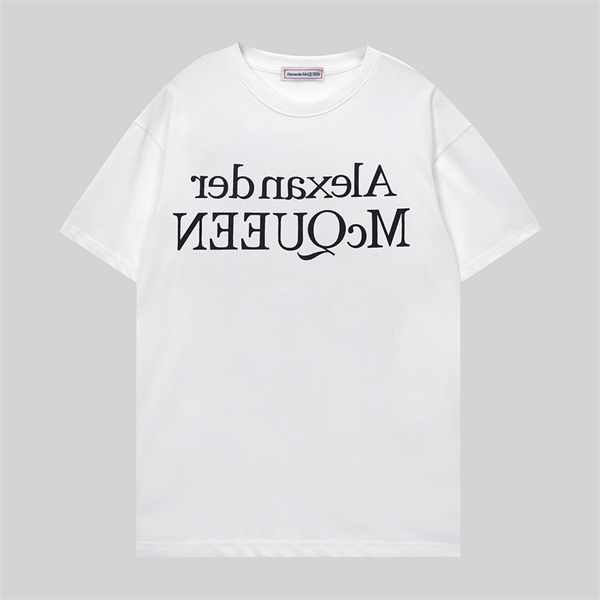 Alexander Mcqueen Round neck T-shirt-M-0016